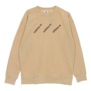 Zachte Lichtgewicht Crewneck Sweatshirt Halo Blush Adidas , Beige , Da...