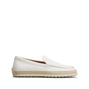 Witte Platte Schoenen Elegant Stijl Tod's , White , Dames