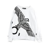 Adelaar Wingspan Crewneck Sweatshirt Wit/Zwart BOY London , White , He...