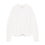 Witte Sweater Damesmode Alexander McQueen , White , Dames