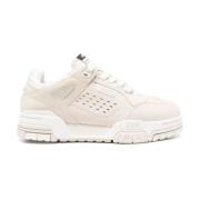 Beige/Wit Onyx Low-Top Sneakers Axel Arigato , Beige , Dames