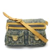 Pre-owned Denim louis-vuitton-bags Louis Vuitton Vintage , Blue , Dame...