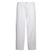 Witte Broek Moschino , White , Heren