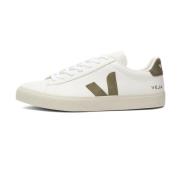 Extra Wit Kaki Sneakers Veja , White , Heren