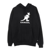 Zwarte hoodie met lange mouwen Kangol , Black , Heren