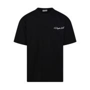 Nero/Zwart T-Shirt A Paper Kid , Black , Heren