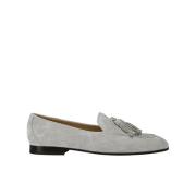 Damesuède loafer | grijs Doucal's , Gray , Dames