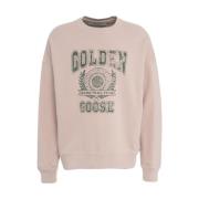 Rose Sweatshirt Ss25 Stijlvol Casual Comfort Golden Goose , Pink , Her...