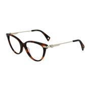 Bruine Acetaatmontuur Bril Lanvin , Brown , Dames