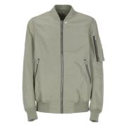 Groene Bomberjack Met Rits Rick Owens , Green , Heren