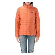 Nano Puff Lichtgewicht Geïsoleerde Jas Patagonia , Orange , Dames