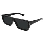 Flat Top Zonnebril Saint Laurent , Black , Unisex