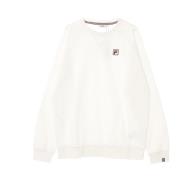 Lichtgewicht Raglan Crew Neck Sweatshirt Fila , White , Heren