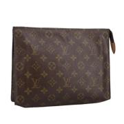 Pre-owned Canvas louis-vuitton-bags Louis Vuitton Vintage , Brown , Da...