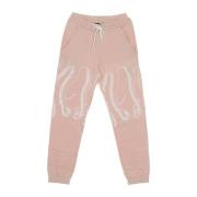 Wit/Roze Tracksuit Sweatpants voor Vrouwen Octopus , Pink , Dames