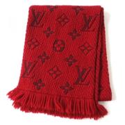 Pre-owned Silk scarves Louis Vuitton Vintage , Red , Dames