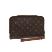 Pre-owned Canvas louis-vuitton-bags Louis Vuitton Vintage , Brown , Da...