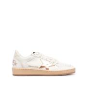 Leren Star Basketbalsneakers Golden Goose , White , Dames