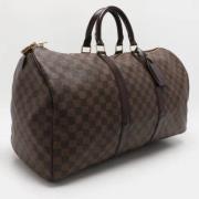 Pre-owned Canvas louis-vuitton-bags Louis Vuitton Vintage , Brown , Da...