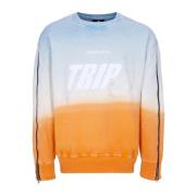 Triple J Crewneck Sweatshirt Cyan/Orange Mauna Kea , Multicolor , Here...