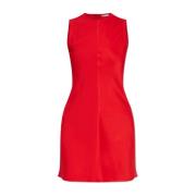 Mouwloze Jurk Ami Paris , Red , Dames