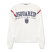 Trui met logo Dsquared2 , Beige , Heren