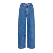 Blauwe Floridall Broek - Klassiek en Modern Lollys Laundry , Blue , Da...