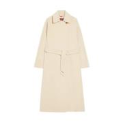 Elegante Wol Babyjas Max Mara Studio , Beige , Dames