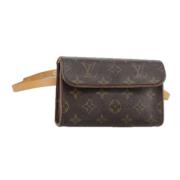 Pre-owned Canvas crossbody-bags Louis Vuitton Vintage , Brown , Dames