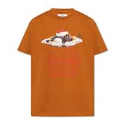 T-shirt met print Vivienne Westwood , Orange , Heren