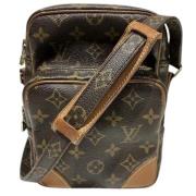 Pre-owned Canvas louis-vuitton-bags Louis Vuitton Vintage , Brown , Da...