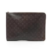 Pre-owned Leather louis-vuitton-bags Louis Vuitton Vintage , Brown , D...