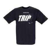 Triple J Zwarte Heren Tee Mauna Kea , Black , Heren