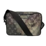 Pre-owned Canvas louis-vuitton-bags Louis Vuitton Vintage , Gray , Uni...