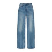 Bell-Bottom Jeans Ami Paris , Blue , Dames