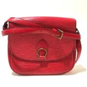 Pre-owned Leather louis-vuitton-bags Louis Vuitton Vintage , Red , Dam...