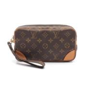 Pre-owned Leather louis-vuitton-bags Louis Vuitton Vintage , Brown , D...