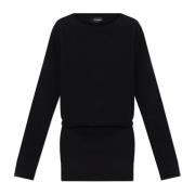 Jurk met lange mouwen Dsquared2 , Black , Dames