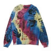 Manifesto Crewneck Sweatshirt Mauna Kea , Multicolor , Heren