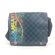 Pre-owned Canvas louis-vuitton-bags Louis Vuitton Vintage , Blue , Dam...