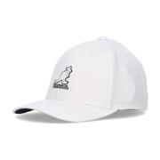 Flexfit Gebogen Klep Pet Wit/Zwart Kangol , White , Heren