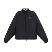 Lichtgewicht jas met logo Adidas Originals , Black , Dames