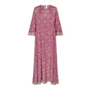 Boho Dream Maxi Jurk Roze Lollys Laundry , Pink , Dames