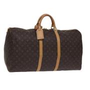 Pre-owned Canvas travel-bags Louis Vuitton Vintage , Brown , Dames