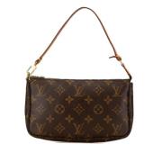 Pre-owned Canvas shoulder-bags Louis Vuitton Vintage , Brown , Dames