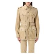 Dameskleding bovenkleding icoon tan Ss25 Ralph Lauren , Beige , Dames