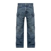 Cargo jeans Rick Owens , Blue , Heren