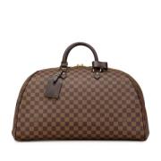 Pre-owned Canvas travel-bags Louis Vuitton Vintage , Brown , Dames