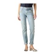 Slim Fit Mmnaomi Light Perla Jeans MOS Mosh , Blue , Dames