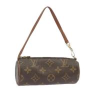 Pre-owned Canvas louis-vuitton-bags Louis Vuitton Vintage , Brown , Da...